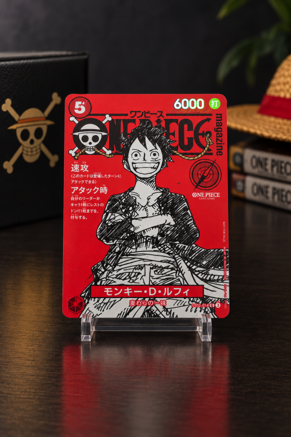 Carte promotionnelle Monkey D. Luffy ST21-014 japonaise